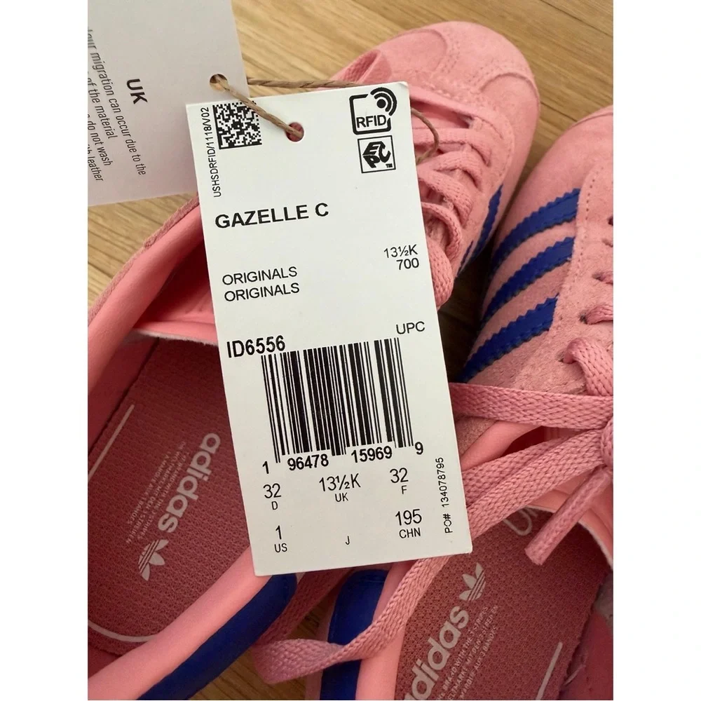Adidas Kids Gazelle Low Top Sneakers
